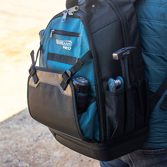 Bormann Pro BTB3160 Waterproof Light Blue Backpack Tool Bag 40lt