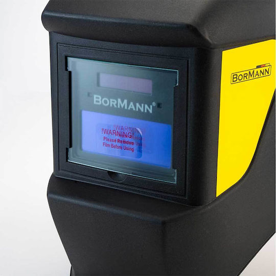 Bormann BIW1500 Welding Helmet with 90x35mm Visual Field Black