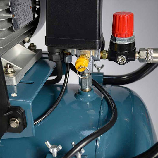 Bormann Pro BAT5060 Einphasig Luftkompressor 96dB mit Leistung 3hp und Lufttank 100Es 030836