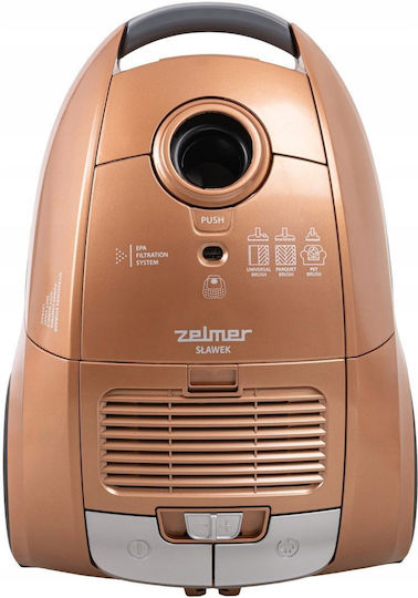 Zelmer ZVC362 Vacuum Cleaner 800W Bagged 3lt Orange