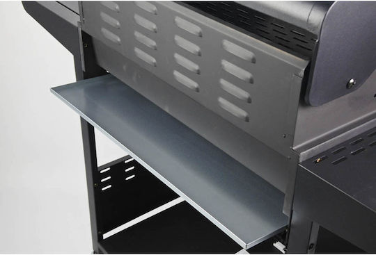 Bormann Elite BBQ4100 Gas Grill with 4 pcs 14.4kW and Side Burner