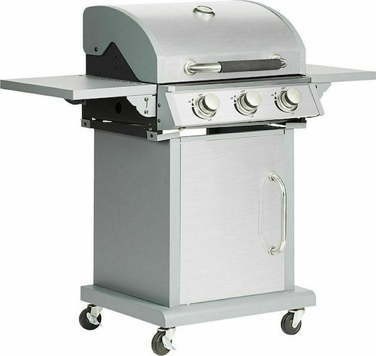 Bormann Elite BBQ5030 Grătar pe gaz Din fontă Grătar 60bucx45buccm cu 3 buc 10.8kW