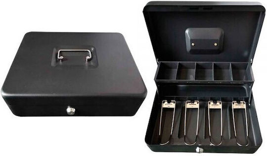 Bormann Κουτί Ταμείου με Κλειδί BPC3000 021919 Μαύρο