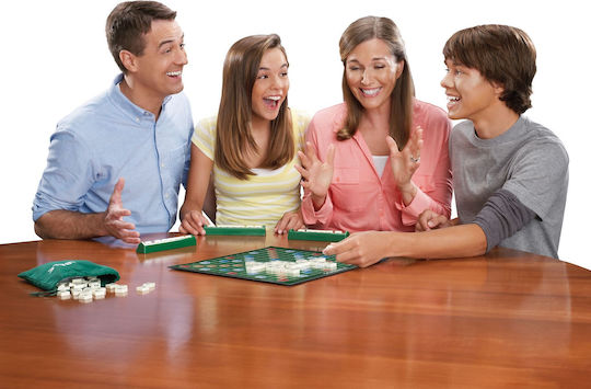 Board Game Scrabble for 2-4 Players 10+ Years Old (PL) Mattel
