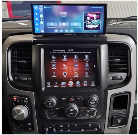 Ampire Οθόνη 10" Multimedia για Ταμπλό Αυτοκινήτου με Apple CarPlay / Android Auto / Bluetooth / GPS