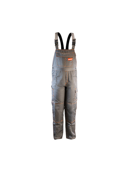 Bormann Genova Work Coveralls Dungarees Cotton Gray 030140 030157 030164 030171 030188