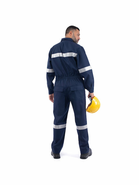 Axon Work Coveralls Full Body Navy Blue