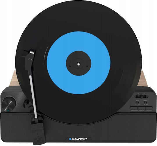 Blaupunkt Πικάπ με Belt Drive, Προενίσχυση και Ενσωματωμένα Ηχεία Μαύρο