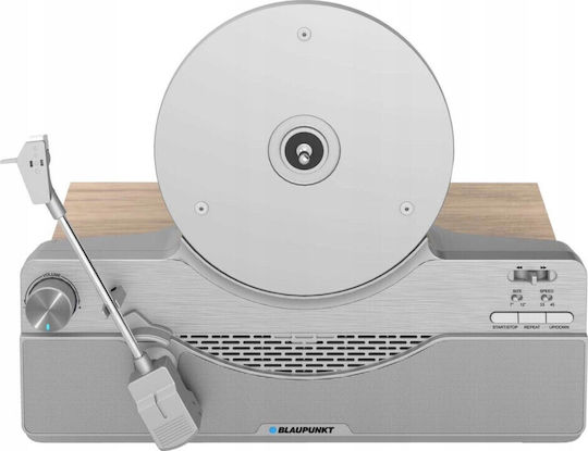 Blaupunkt Turntables with Preamp and Built-in Speakers Silver