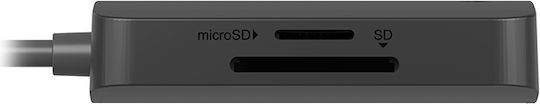 Icy Box Card Reader USB 3.2 για SD/microSD