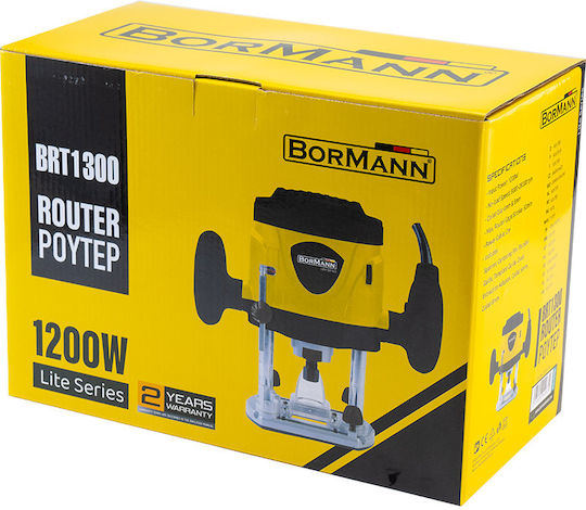 Bormann BRT1300 Plunge Router 1200W with Suction System