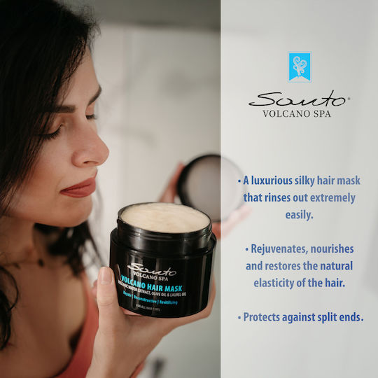 OliveSpa Santo Volcano Hair Mask for Repairing 200ml