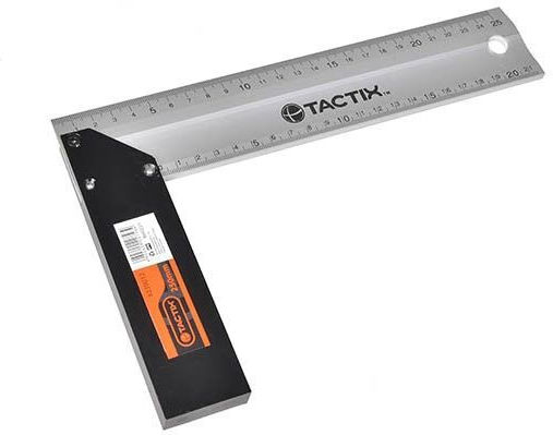 Tactix Γωνιόμετρο Μαραγκών Αλουμινίου Μήκους 30εκ.