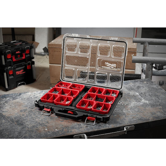 Milwaukee Rollbar Kunststoff Werkzeugkiste Packout