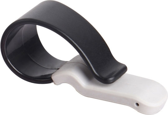 Multifunktionaler Auto-Brillenhalter Kartenclip Bargeld-Aufbewahrungsbasis Grau