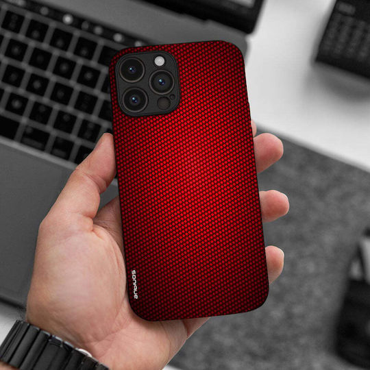 Husă Sonique Carbon Series pentru OnePlus OnePlus 13 5G Roșu