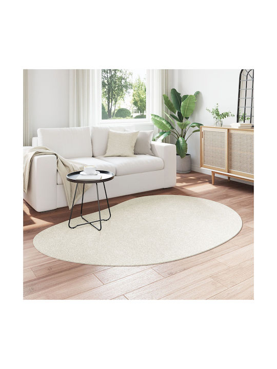 vidaXL Anti-slip Rug Outdoor Rectangular Cream