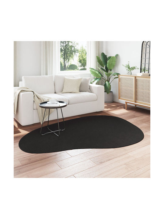 vidaXL Anti-slip Rug Outdoor Rectangular Black