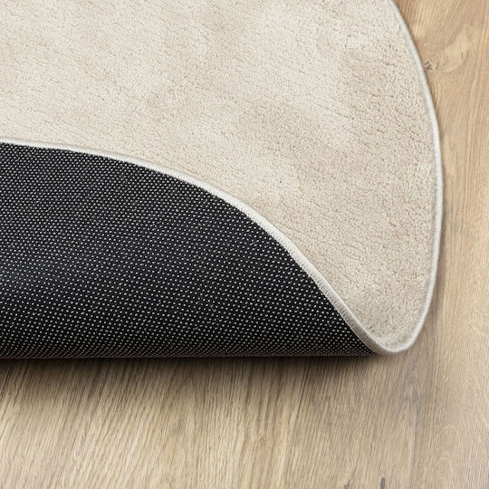 vidaXL Teppich Außenbereich Rechteckig Wolle Beige