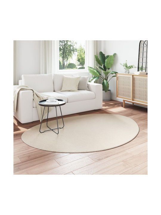 vidaXL Rug Outdoor Rectangular Wool Beige