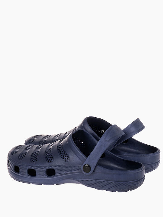 Cubanitas Men's Clogs Blue