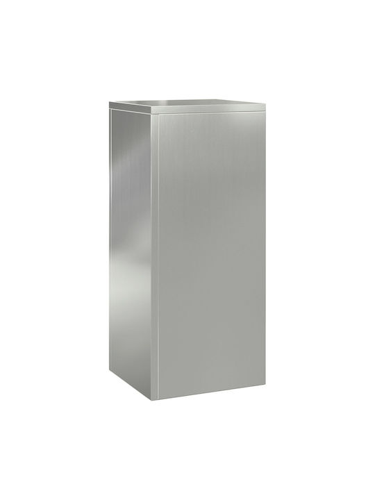 vidaXL Комплект 2 Саксии Galvanized Steel