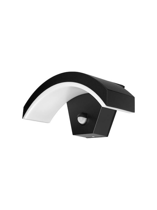 Adviti Lumină de exterior montată pe perete LED IP54 9W cu Alb Natural Lumină