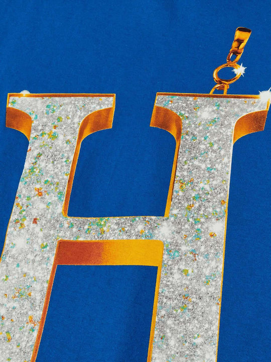 Big H T-shirt Blue