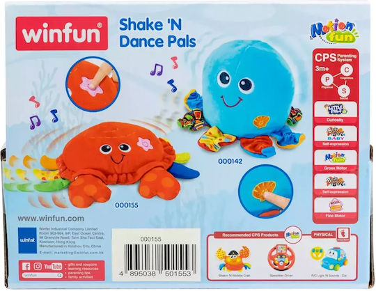 Winfun Baby Toy made of Fabric with Music and Sounds for 3++ Months