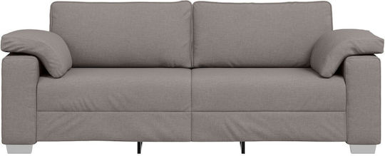 Three-Seater Couch Tabac Brown 219x77x82 cm