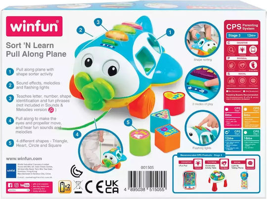 Winfun Vehicul cu Muzică, Lumină și Sunete pentru 12++ Luni