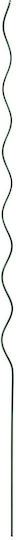 vidaXL Plant Support Rods 6mmx150cm from Metal Set of 50pcs