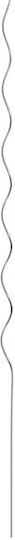 vidaXL Plant Support Rods 6mmx150cm from Steel Set of 50pcs
