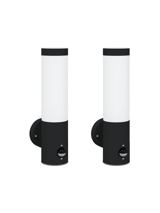 vidaXL Wall-Mounted Outdoor Light IP44 8.5x12x29εκ.