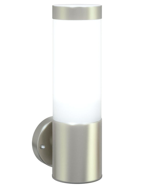 vidaXL Wall-Mounted Outdoor Light LED IP44 with Warm White Light 8.5x12x27εκ.