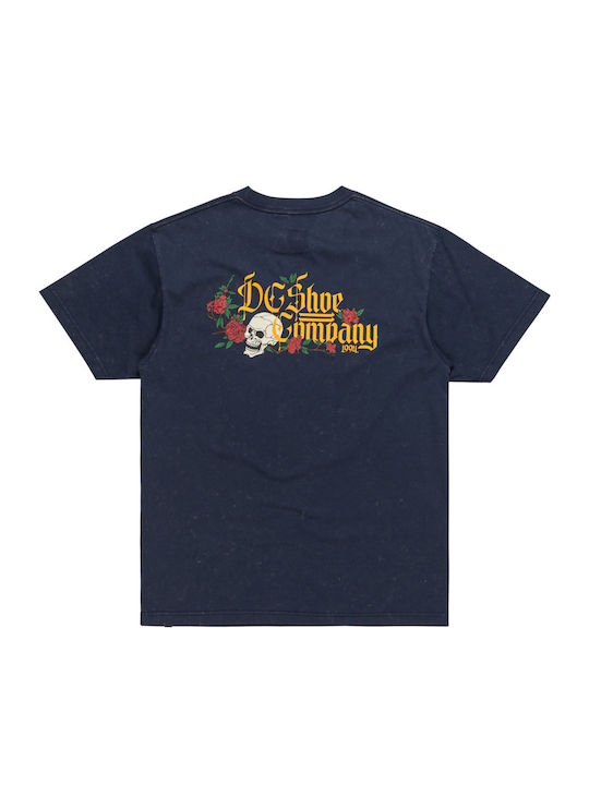 Standoff T-shirt Dress Blues