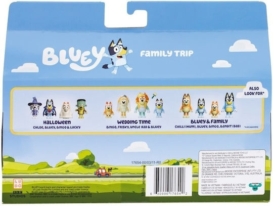 Moose Toys Family Bluey για 3+ Ετών