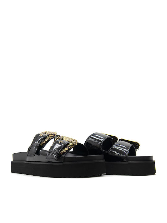 Γυναικεία Σανδάλια Flatforms Μαύρα