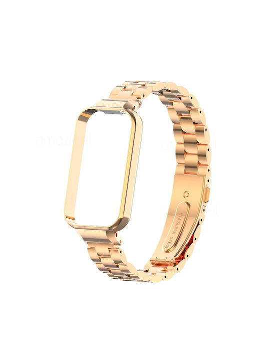 Brățară Metalică Pentru Xiaomi Smart Band 9 Pro Curea Smart Watch – Auriu Brățară Metalică Pentru Xiaomi Smart Band 9 Pro Curea Smart Watch – Auriu