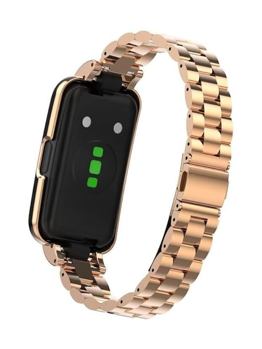 Brățară Metalică Pentru Huawei Band 10 9 Curea Smart Watch – Aur