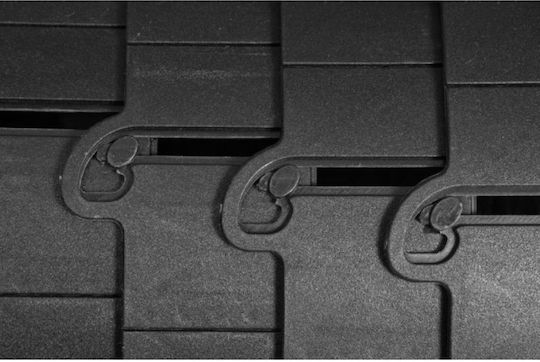 Atom Hocker Strand Schwarz