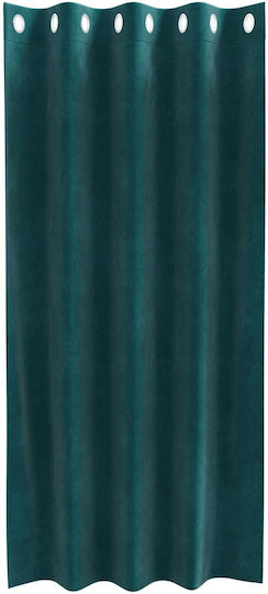 vidaXL Set of Green Blackout Curtains for Window with Grommets 140x175cm