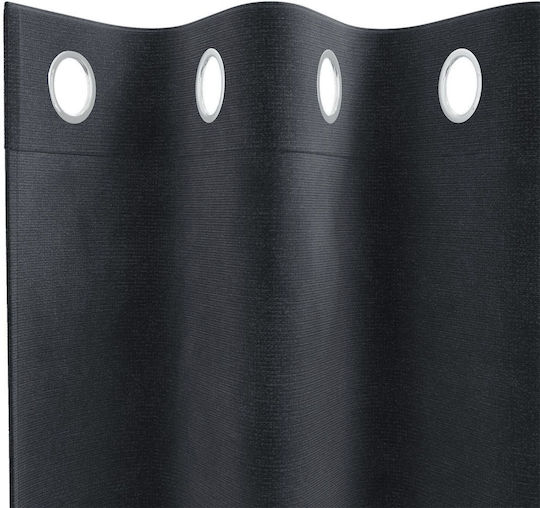 vidaXL vidaXL Vorhänge mit Grommets Grau 140x225cm