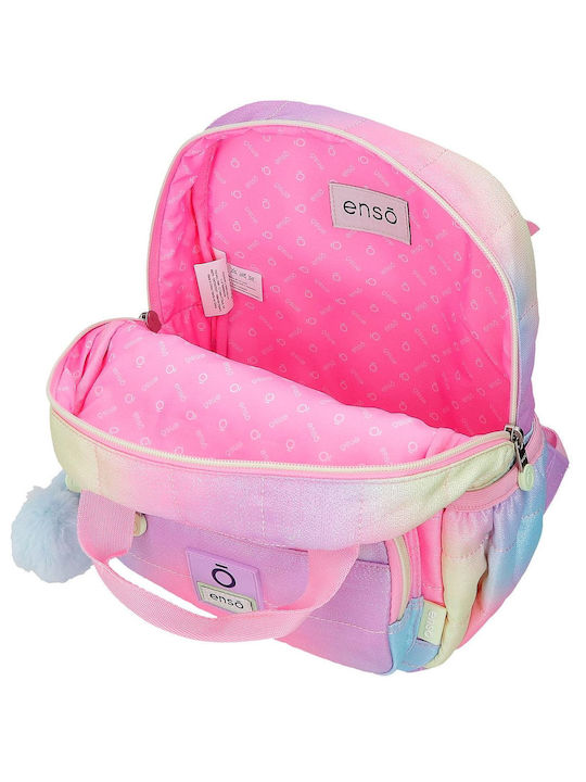 Enso Free Spirit Ученическа Раница Лилава 23 x 10 x 28 см