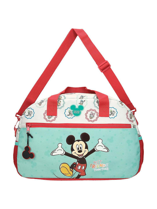 Disney Mickey Παιδική Τσάντα Πολύχρωμη 40x25x18εκ.