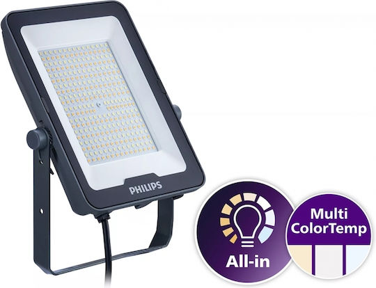 Philips Στεγανός Προβολέας LED 100W Ψυχρό Λευκό 6500K IP65