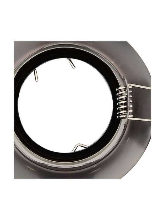 vidaXL Paralelogram Metalic Spot Încorporat Bronz 9x9cm. 1buc