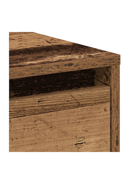 Κομοδίνο από Μασίφ Ξύλο Παλιό ξύλο 45x34x44cm
