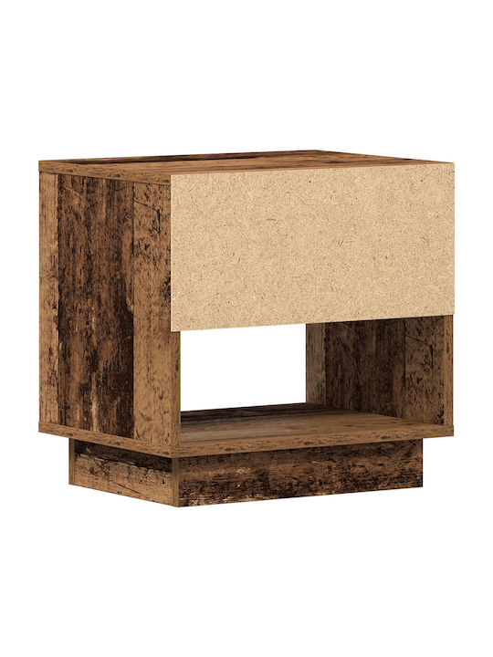 Κομοδίνο από Μασίφ Ξύλο Παλιό ξύλο 45x34x44cm