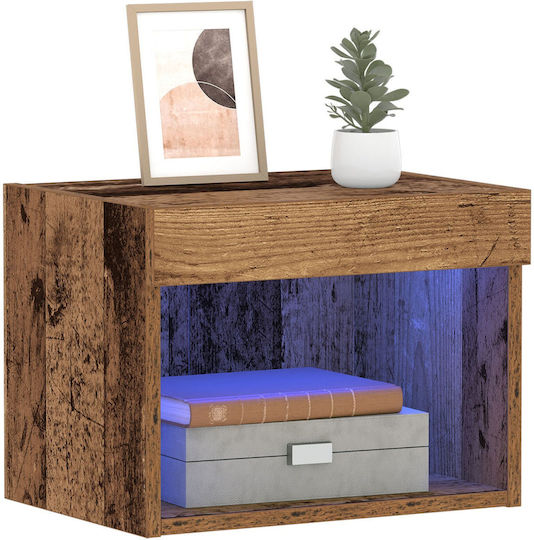 Solid Wood Bedside Tables Old Wood 2 Pieces 40x30x30cm